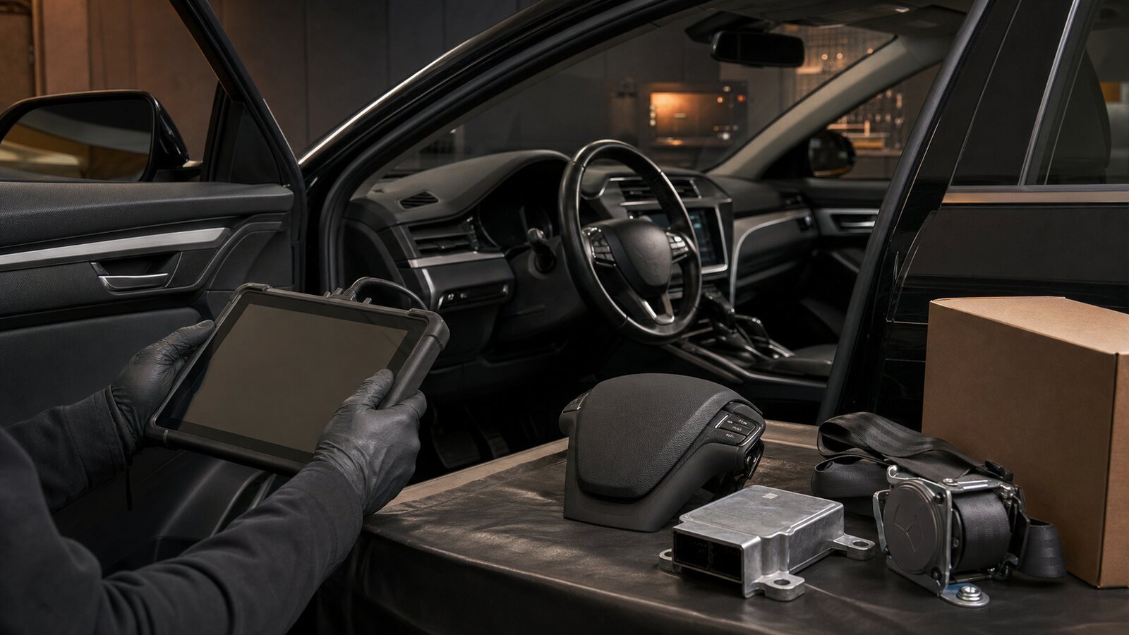 Airbag/SRS после ДТП в Челябинске — АвтоАтелье74